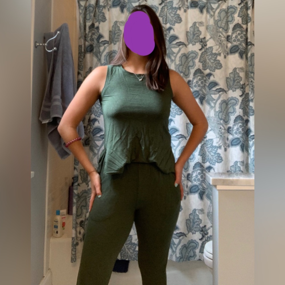 CAbi Green Jumpsuit